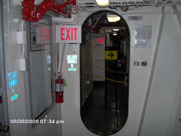 Ready Room 6 door Aug 2008