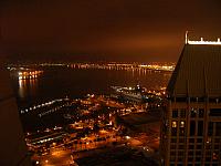 Midway at night from the Hyatt Hotel - April 2007 - courtesy of Art Upton